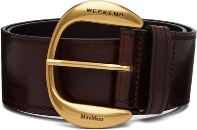 Weekend Max Mara Weekend Max Mara Brown Wkalaccato Belt