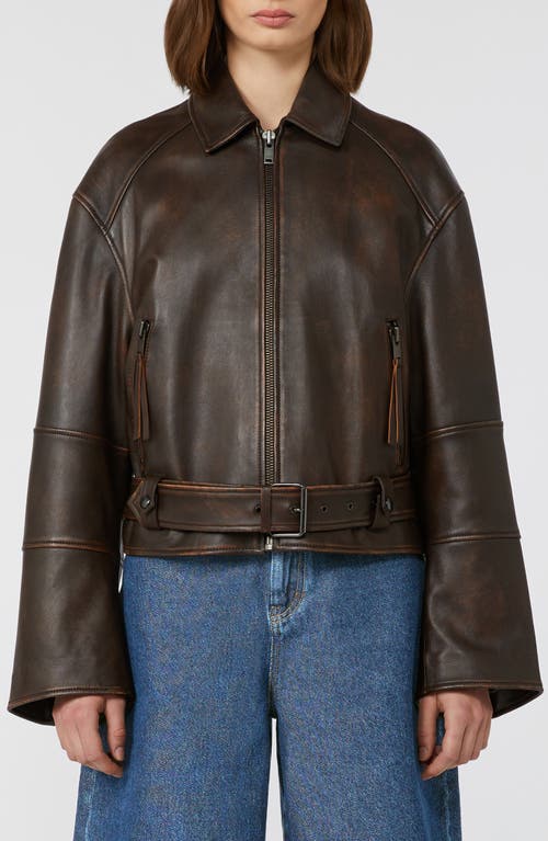 Weekend Max Mara Weekend Max Mara Egizio Leather Moto Jacket