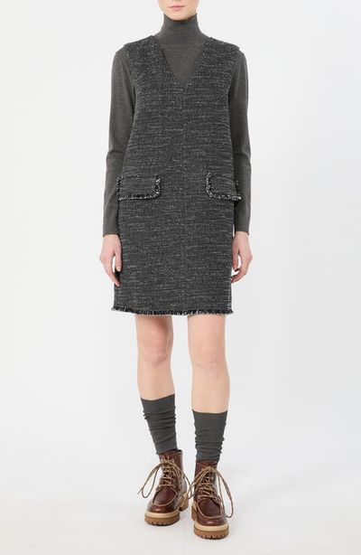 Weekend Max Mara Weekend Max Mara Fringed Sleeveless Shift Dress