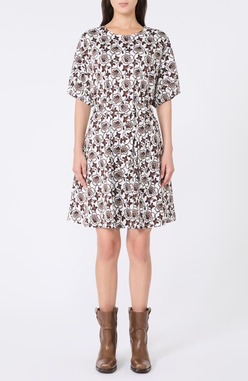 Weekend Max Mara Weekend Max Mara Genero Floral Cotton Jersey Dress