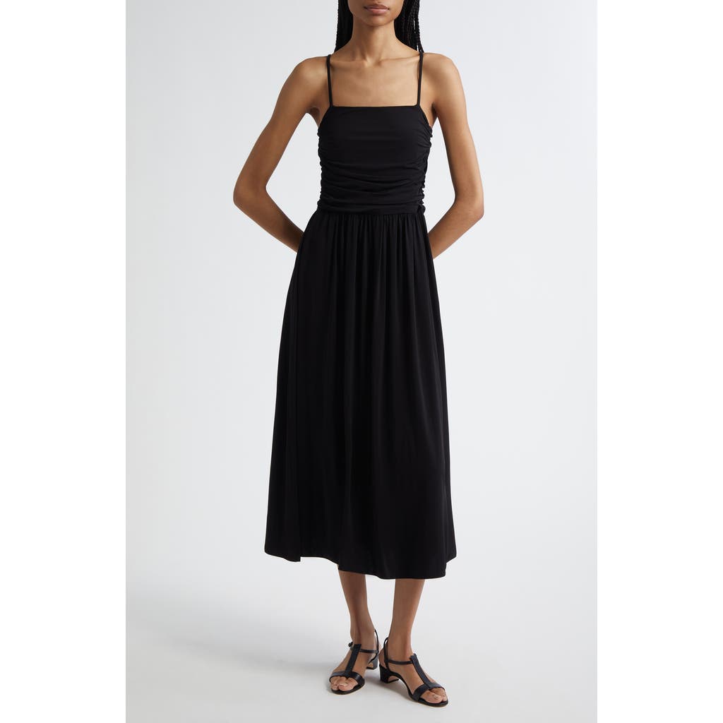Weekend Max Mara Weekend Max Mara Ghia Cross Back Ruched Sundress