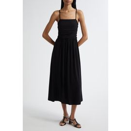 Weekend Max Mara Weekend Max Mara Ghia Cross Back Ruched Sundress