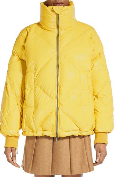 Weekend Max Mara Weekend Max Mara Kurt Water Repellent Convertible Sleeve Down Puffer Jacket