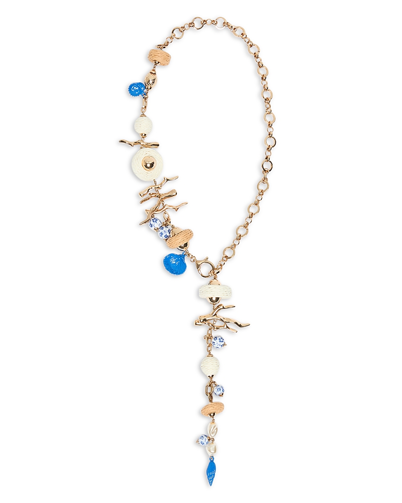Weekend Max Mara Weekend Max Mara Mixed Charm Lariat Necklace