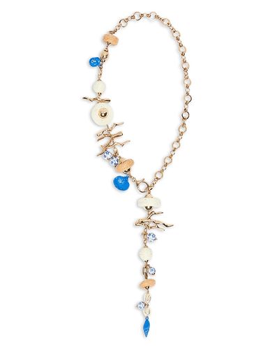 Weekend Max Mara Weekend Max Mara Mixed Charm Lariat Necklace