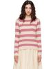 Weekend Max Mara Weekend Max Mara Pink & Off-White Ghiacci Sweater - 1
