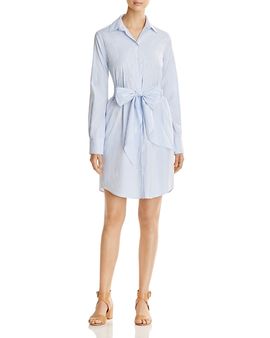 Weekend Max Mara Weekend Max Mara Reus Striped Poplin Shirt Dress