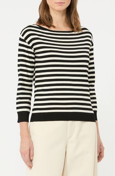 Weekend Max Mara Weekend Max Mara Stecca Striped Bateau Neck Sweater