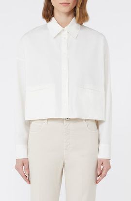 Weekend Max Mara Weekend Max Mara Svago Boxy Cotton Button-Up Shirt