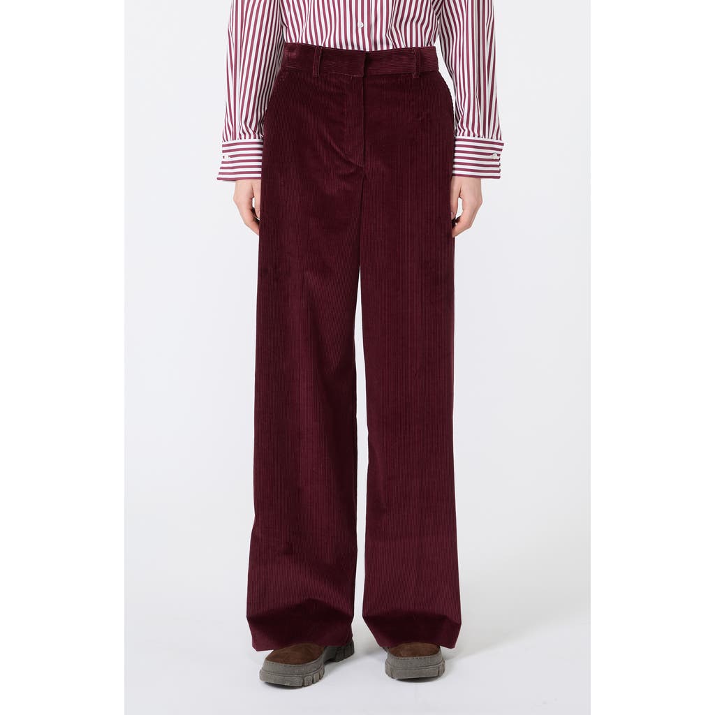 Weekend Max Mara Weekend Max Mara Tania Wide Leg Corduroy Pants