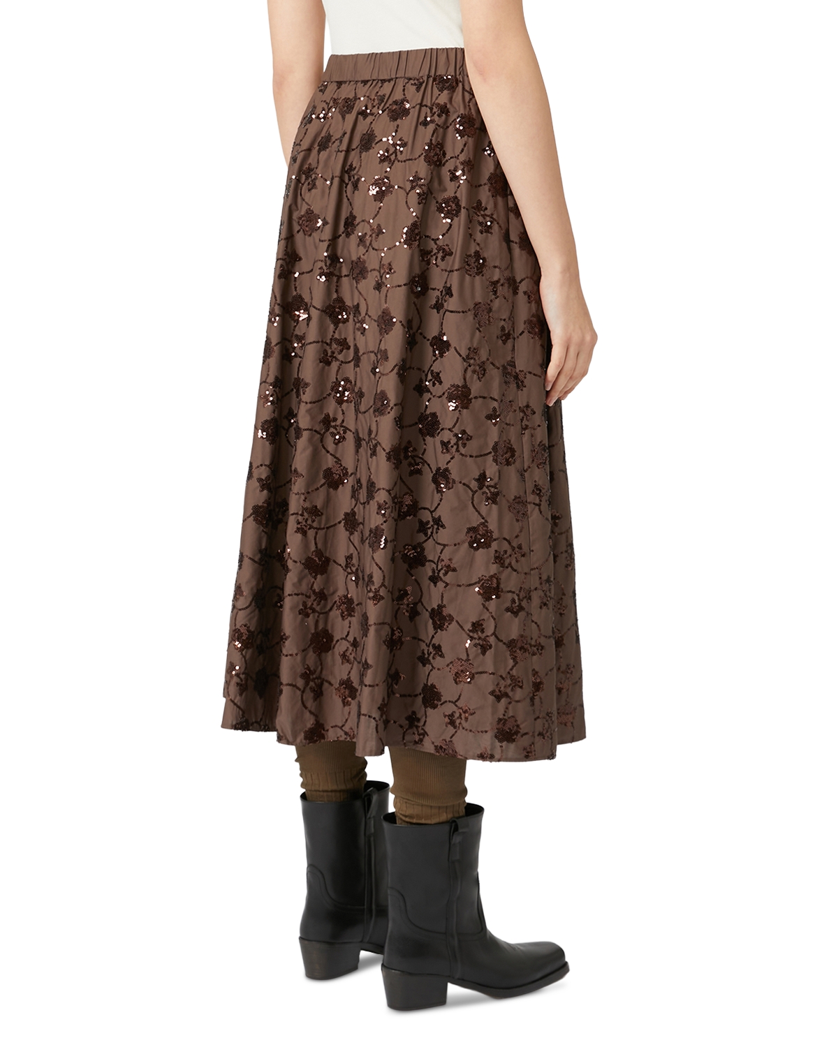 Weekend Max Mara - Tempra Embellished Midi Skirt