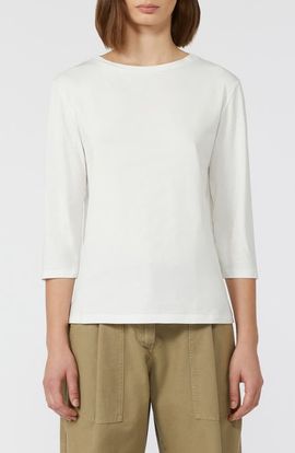 Weekend Max Mara Weekend Max Mara Three-Quarter Sleeve Jersey T-Shirt