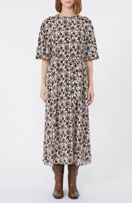 Weekend Max Mara Weekend Max Mara Varese Floral Print Silk Dress
