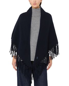 Weekend Max Mara Weekend Max Mara Wkatornado Fringed Wool Shawl