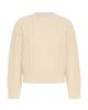 Weekend Max Mara Weekend Max Mara Wkdalben Wool Cable Knit Crewneck Sweater - 5