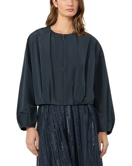 Weekend Max Mara Weekend Max Mara Wkdbutterfly Gathered Boxy Jacket