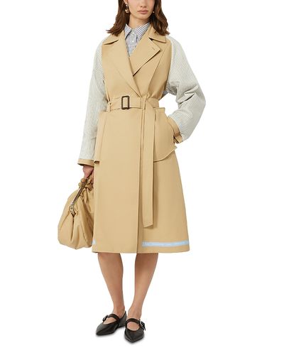 Weekend Max Mara Weekend Max Mara Wkdcanasta Reversible Midi Trench Coat