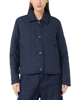 Weekend Max Mara Weekend Max Mara Wkdgelo Navy Short Padded Jacket