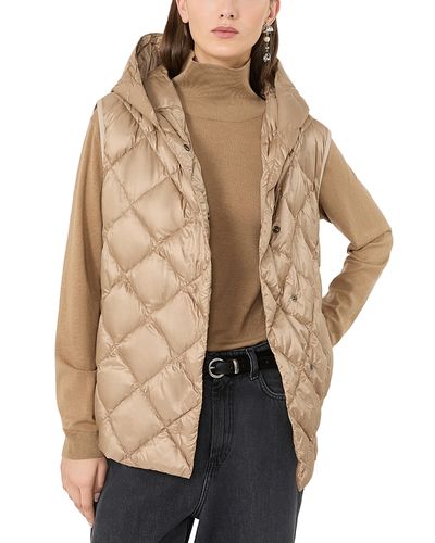 Weekend Max Mara Weekend Max Mara Wkdgiochi Down Quilted Hooded Gilet