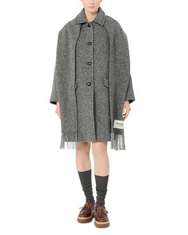Weekend Max Mara Weekend Max Mara Wkdlatino Wool Blend Coat