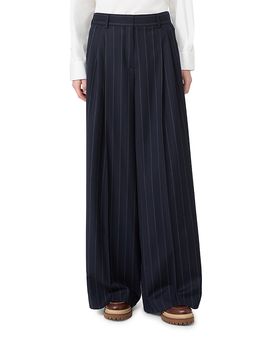 Weekend Max Mara Weekend Max Mara Wkdnebbie Wool Stretch Pants