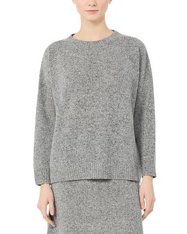 Weekend Max Mara Weekend Max Mara Wkdpalchi Wool Blend Tweed Crewneck Sweater