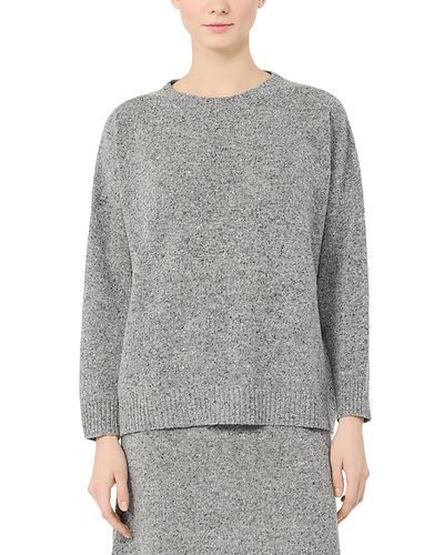 Weekend Max Mara Weekend Max Mara Wkdpalchi Wool Blend Tweed Crewneck Sweater