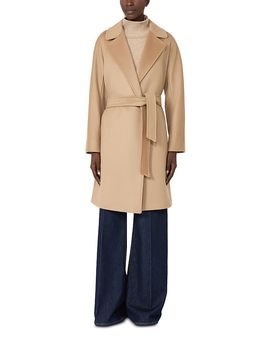 Weekend Max Mara Weekend Max Mara Wkdpedale Wool Belted Coat