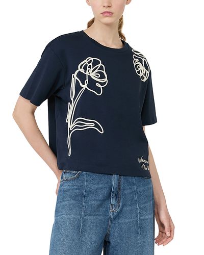 Weekend Max Mara Weekend Max Mara Wkdsala Embroidered Tee