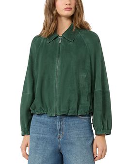 Weekend Max Mara Weekend Max Mara Wkdzuppa Soft Suede Jacket