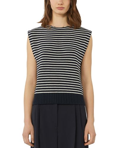 Weekend Max Mara Weekend Max Mara Wkndlanda Navy Top