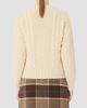 Weekend Max Mara Women's Cable Knit Wool Yarn Jumper - 4