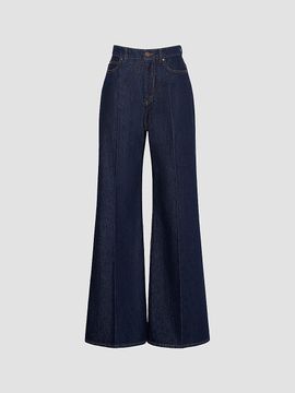 Weekend Max Mara Women's Cotton Denim Palazzo Jeans