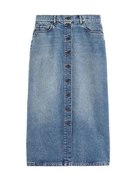 Weekend Max Mara Women's Cotton Denim Skirt