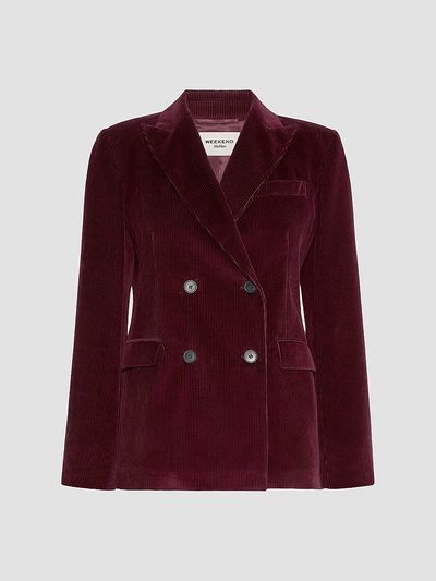 Weekend Max Mara Women's Cotton Velvet Blazer