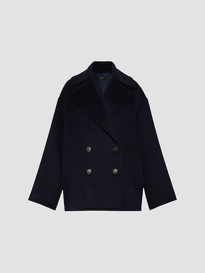 Weekend Max Mara Women's Double Wool Broadcloth Peacoat