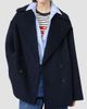 Weekend Max Mara Women's Double Wool Broadcloth Peacoat - 5
