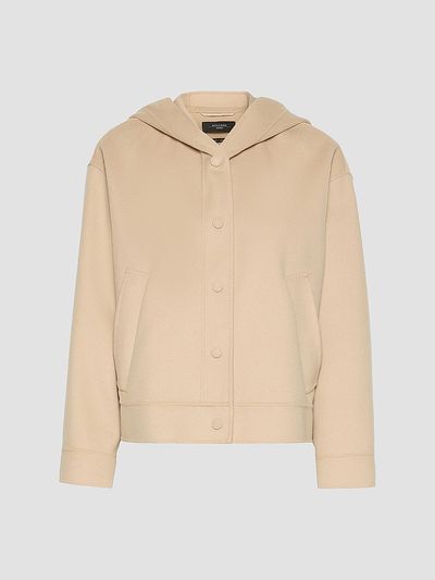 Weekend Max Mara Women's Double Wool Hooded Jacket
