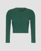 Weekend Max Mara Women's Fine Rib Knit Viscose Yarn Cardigan - 1