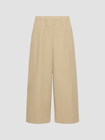 Weekend Max Mara Women's Flared Cotton Gabardine Trousers