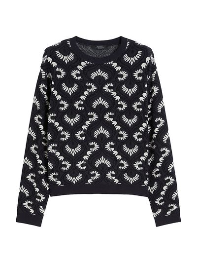 Weekend Max Mara Women's Jacquard Viscose Sweater