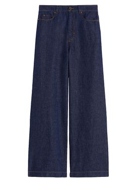 Weekend Max Mara Women's Linen and Cotton Denim Jeans