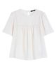Weekend Max Mara Women's Linen Canvas and Stretch Jersey Top - 7