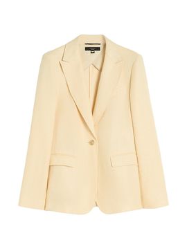 Weekend Max Mara Women's Linen Canvas Blazer