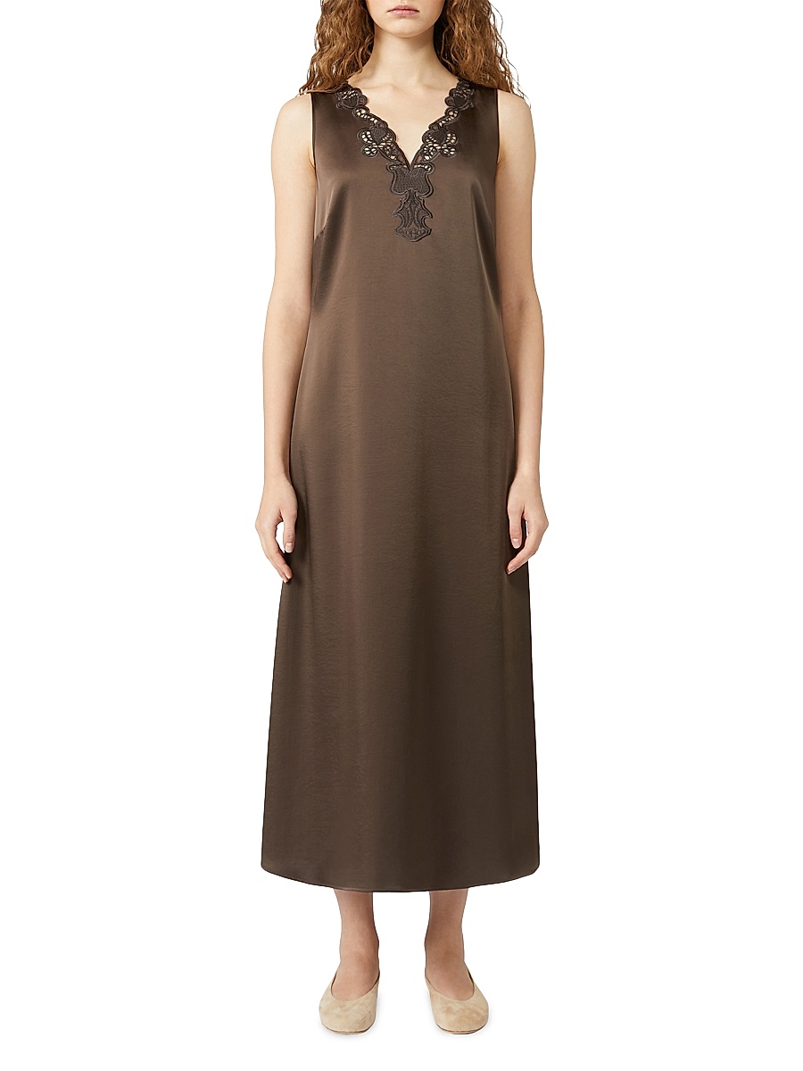 weekend max mara satin dress Weekend Max Mara