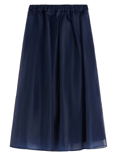 Weekend Max Mara Women's Pleated Silk Organza Skirt