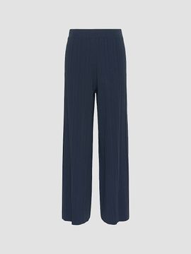 Weekend Max Mara Women's Plisse Pleated Viscose Yarn Trousers