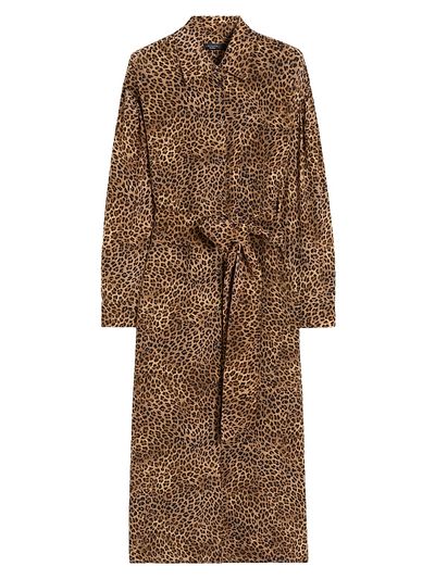 Weekend Max Mara Women's Printed Silk Crêpe De Chine Shirt Dress