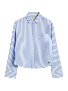 Weekend Max Mara Women's Striped Cotton Oxford Shirt