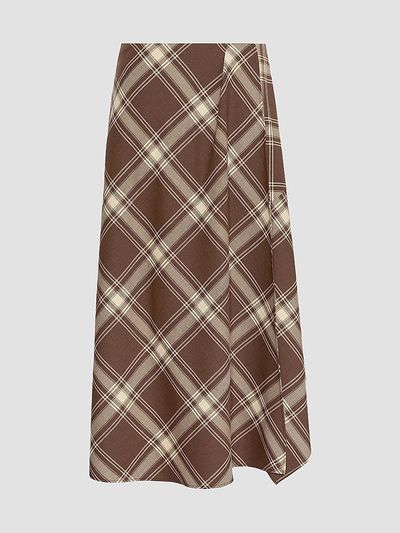 Weekend Max Mara Women's Two Way Stretch Wool Twill Skirt